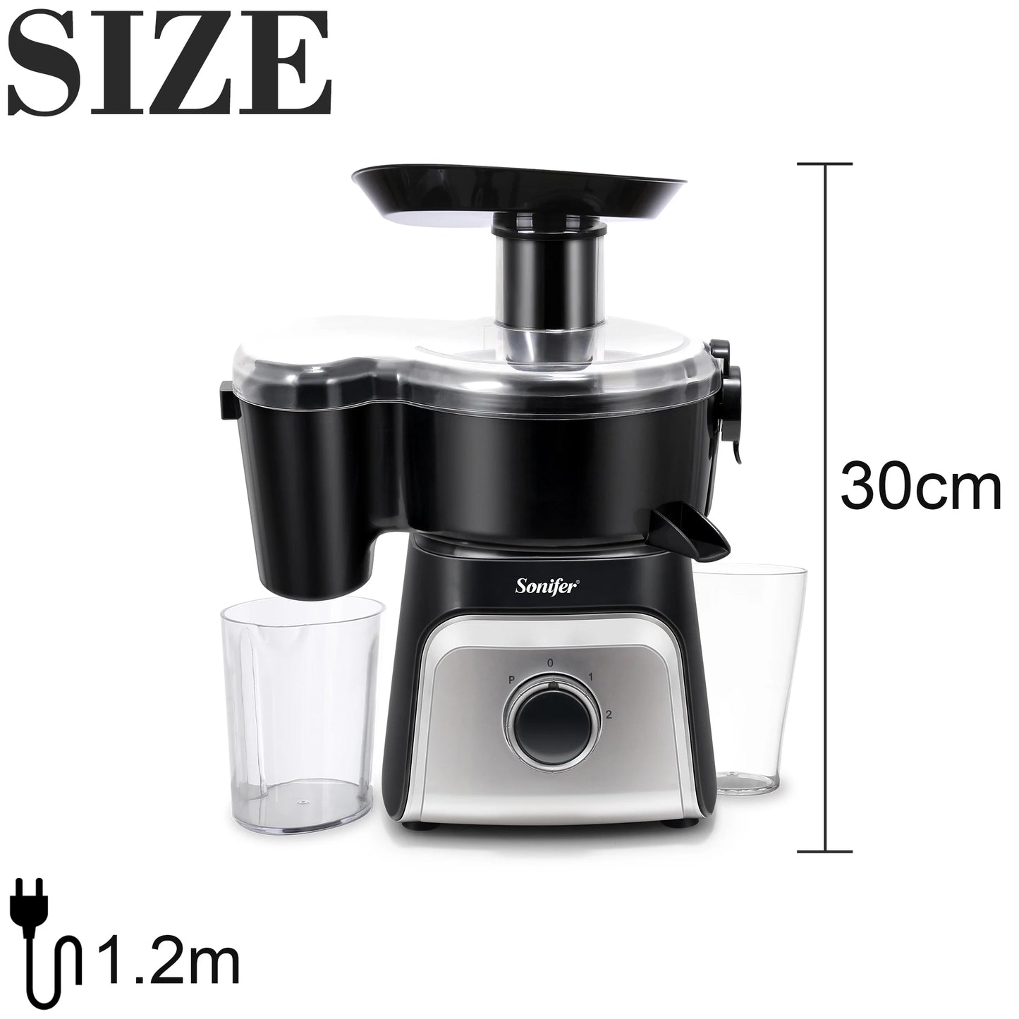 7 In Electric Juicer Fruit Squeezer Extractors Multifunction Mixer Fruit Smoothie Blender 450W Centrifugal Juicer Sonifer