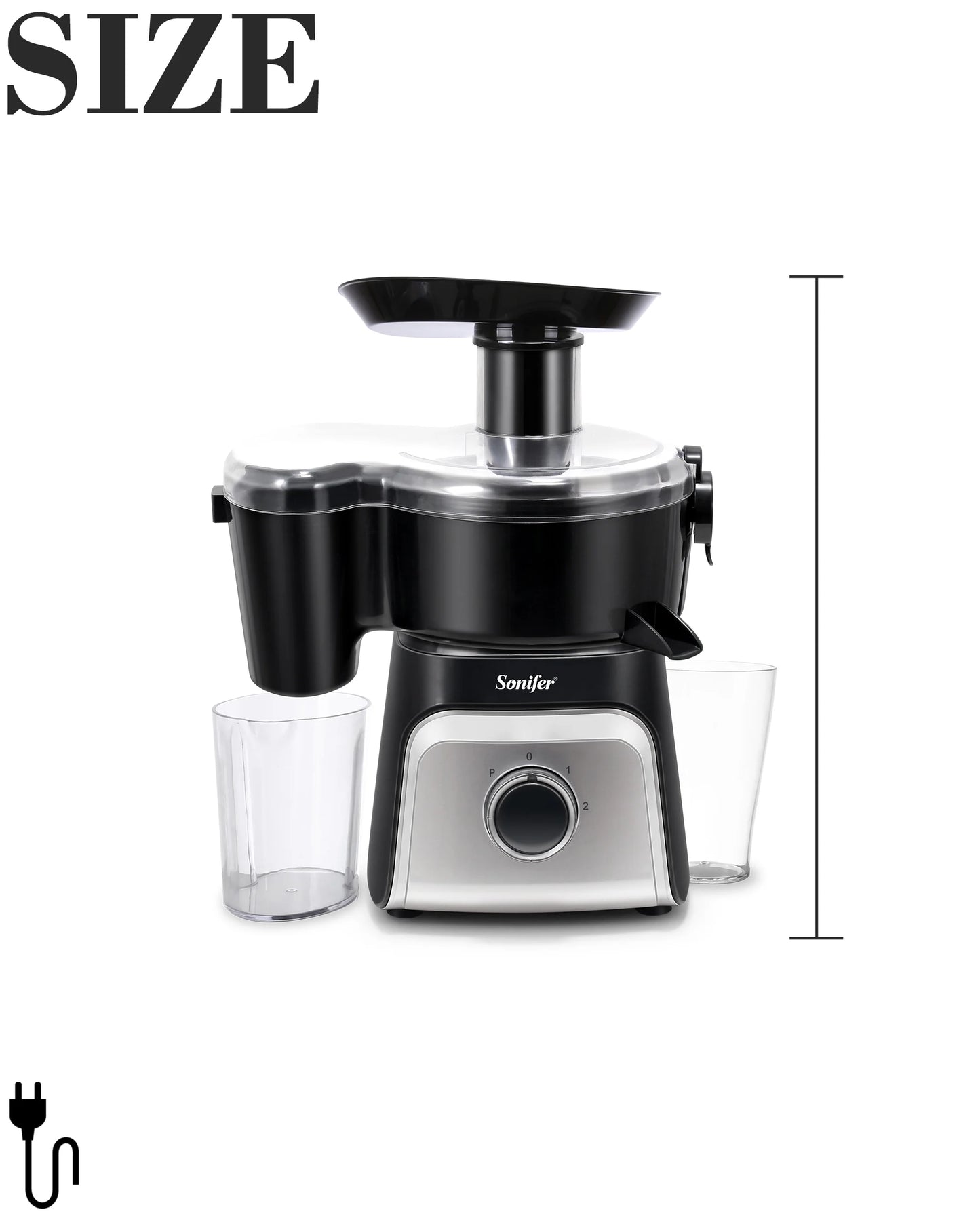 7 In Electric Juicer Fruit Squeezer Extractors Multifunction Mixer Fruit Smoothie Blender 450W Centrifugal Juicer Sonifer