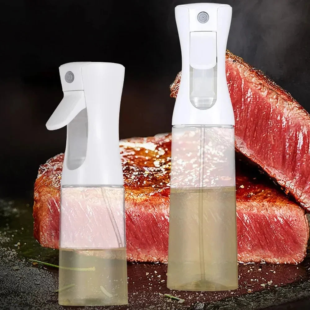 200ml 300ml 500ml Oil Spray Bottle Kitchen Cooking Olive Oil Dispenser Camping BBQ Baking Vinegar Soy Sauce Sprayer Containers